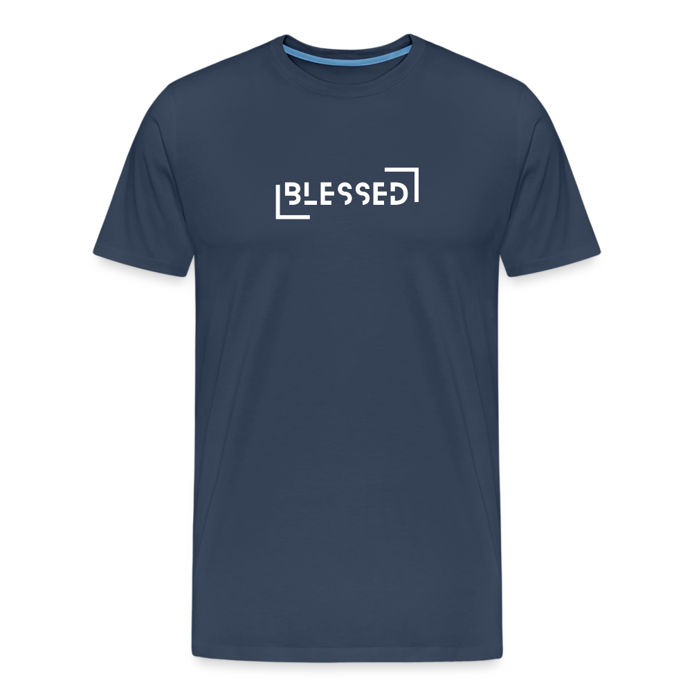 Blessed Men’s Premium T-Shirt - navy