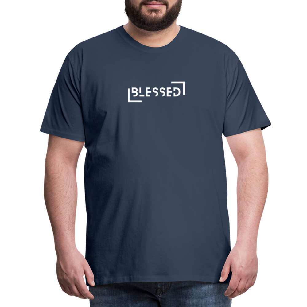 Blessed Men’s Premium T-Shirt - navy