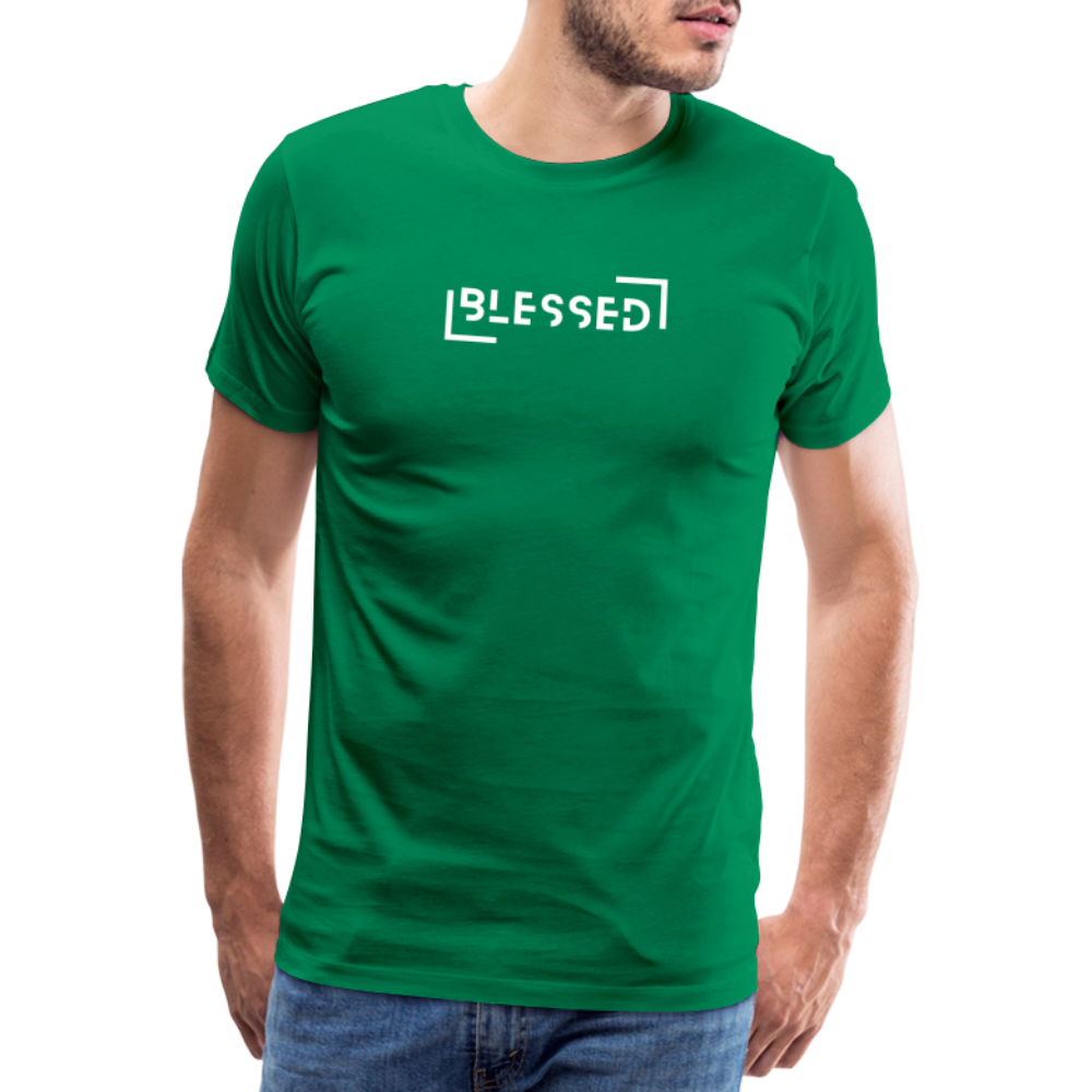 Blessed Men’s Premium T-Shirt - kelly green