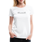 Blessed Women’s Premium T-Shirt - white