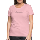 Blessed Women’s Premium T-Shirt - rose shadow