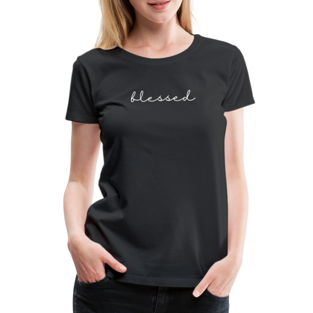 Blessed Women’s Premium T-Shirt - black