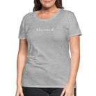 Blessed Women’s Premium T-Shirt - heather grey