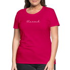 Blessed Women’s Premium T-Shirt - dark pink