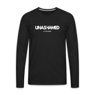Unashamed Men's Premium Longsleeve Shirt - black