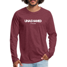 Unashamed Men's Premium Longsleeve Shirt - heather burgundy