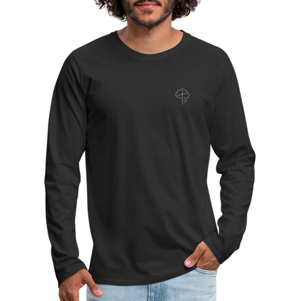 1 OAK Men's Premium Longsleeve Shirt - black