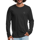 1 OAK Men's Premium Longsleeve Shirt - black