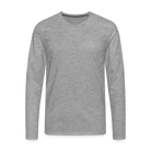 1 OAK Men's Premium Longsleeve Shirt - heather grey