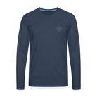 1 OAK Men's Premium Longsleeve Shirt - navy