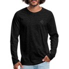 1 OAK Men's Premium Longsleeve Shirt - charcoal grey