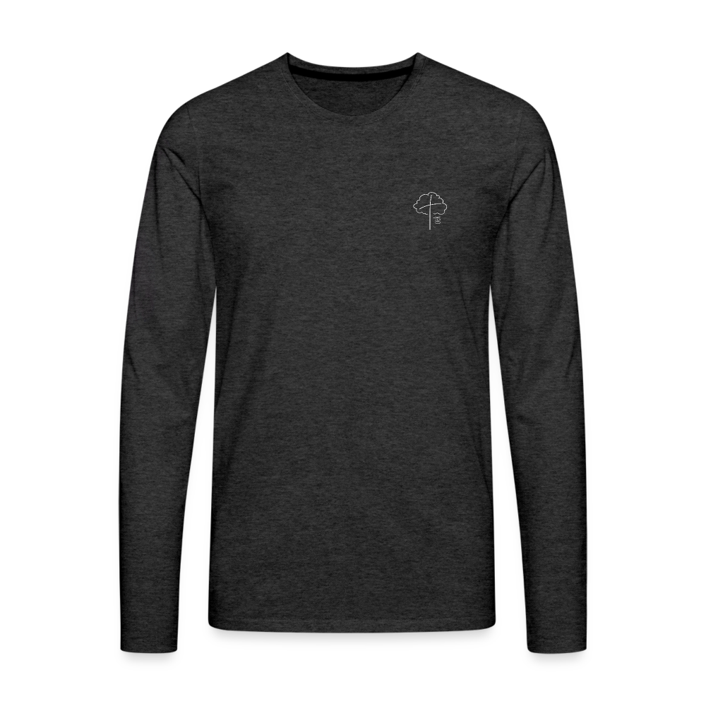 1 OAK Men's Premium Longsleeve Shirt - charcoal grey