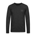 1 OAK Men's Premium Longsleeve Shirt - charcoal grey