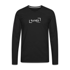 Saved by grace Men's Premium Longsleeve Shirt - black