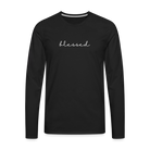 Blessed Men's Premium Longsleeve Shirt - black