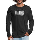 Fearless Men's Premium Longsleeve Shirt - black