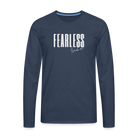 Fearless Men's Premium Longsleeve Shirt - navy