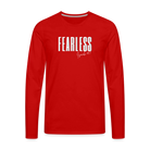 Fearless Men's Premium Longsleeve Shirt - red