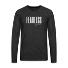 Fearless Men's Premium Longsleeve Shirt - charcoal grey