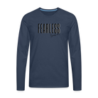 Fearless Men's Premium Longsleeve Shirt - navy