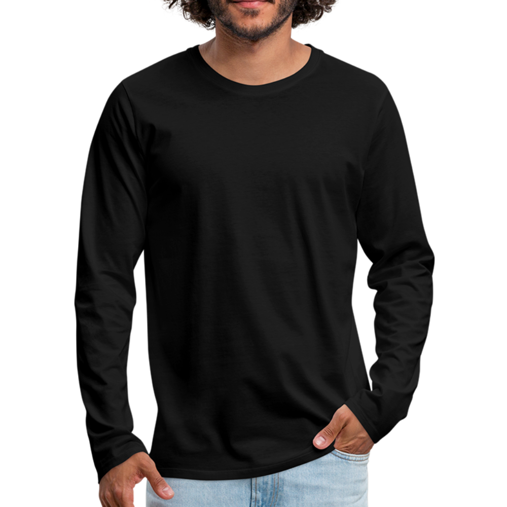 Walk the faith Men's Premium Longsleeve Shirt - black