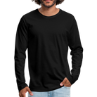 Walk the faith Men's Premium Longsleeve Shirt - black