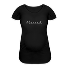 Blessed Women’s Pregnancy T-Shirt - black