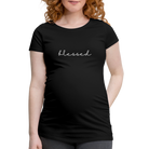 Blessed Women’s Pregnancy T-Shirt - black