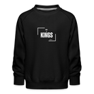 King of Kings Kids’ Premium Sweatshirt - black