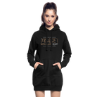 Praise Hoodie Dress - black