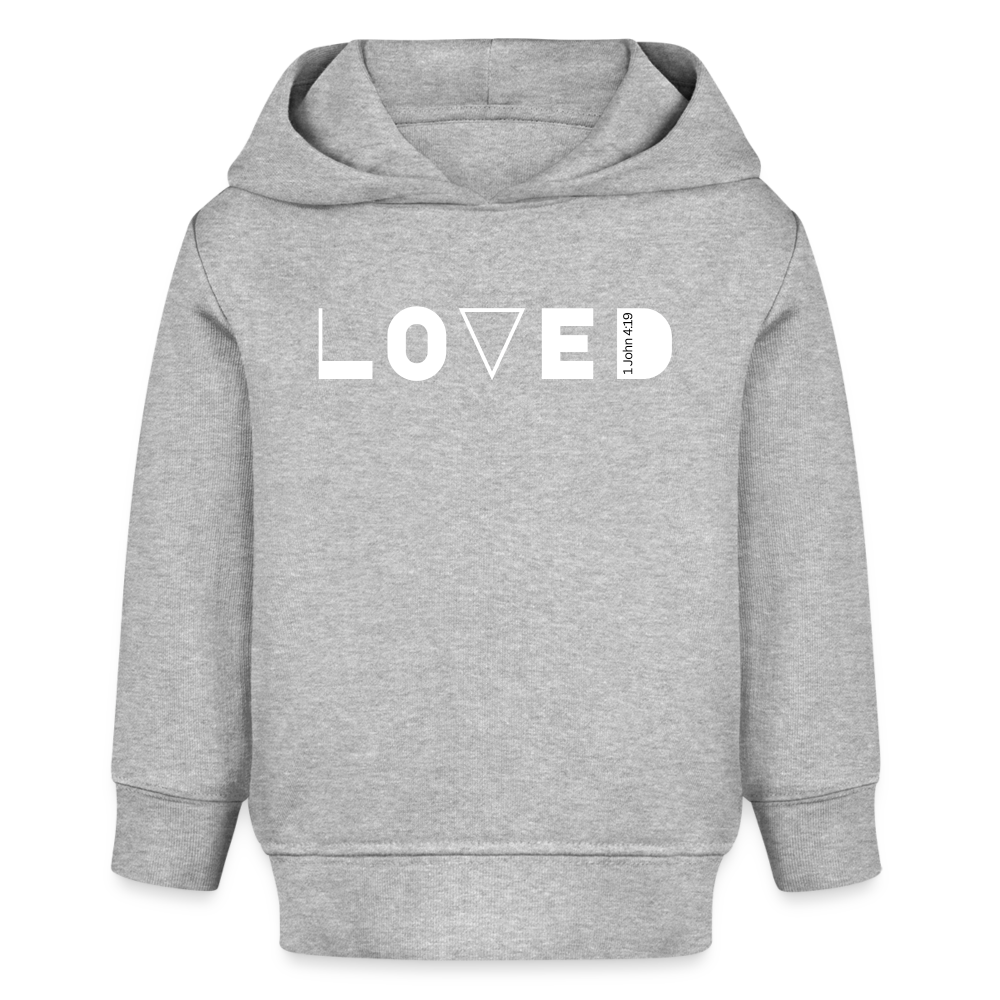 Loved Organic Hoodie BABY CRUISER - heather grey