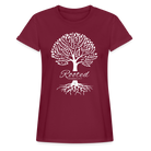 Rooted Women’s T-Shirt - bordeaux