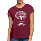 Rooted Women’s T-Shirt - bordeaux