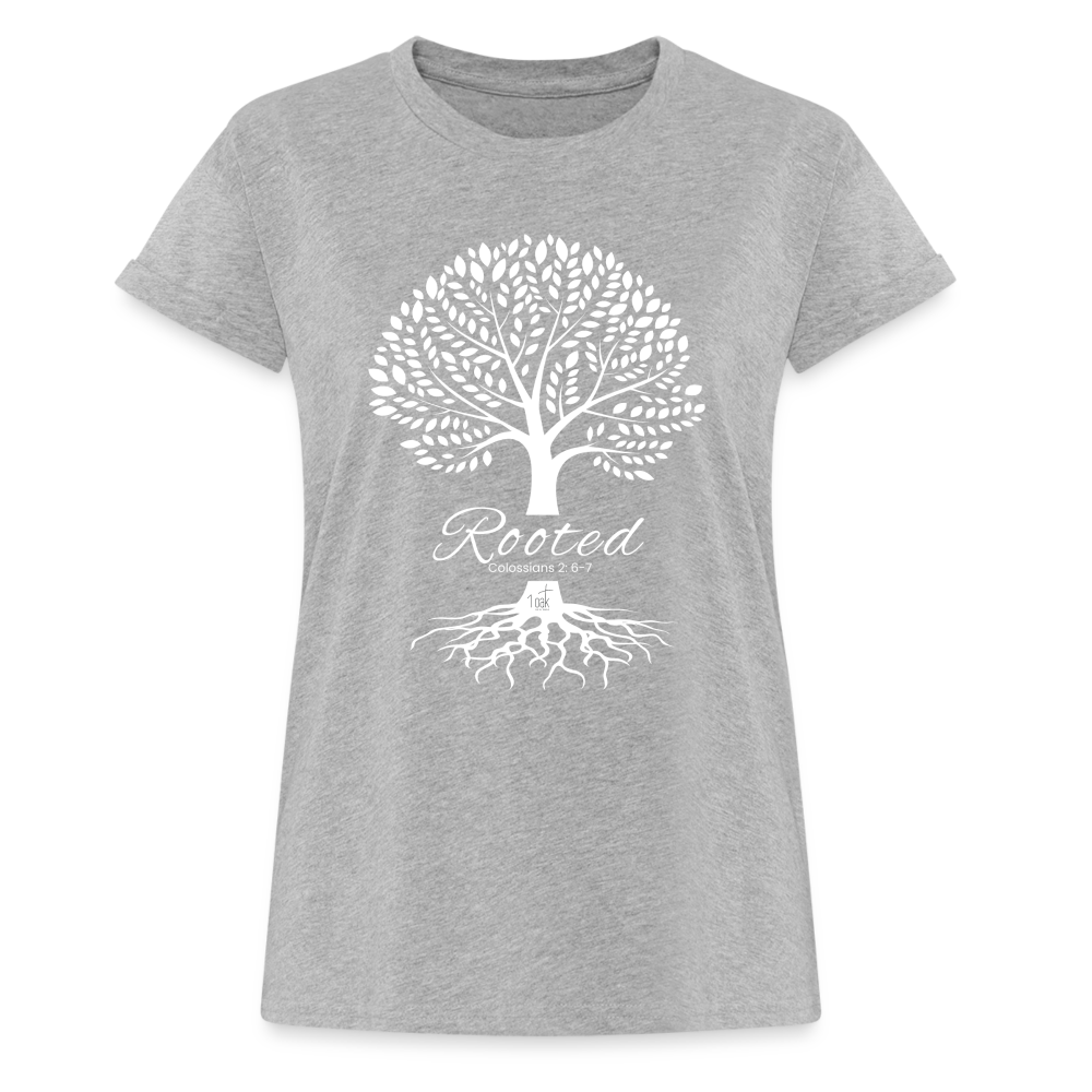 Rooted Women’s T-Shirt - heather grey