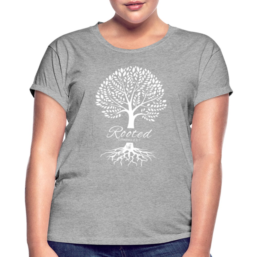 Rooted Women’s T-Shirt - heather grey