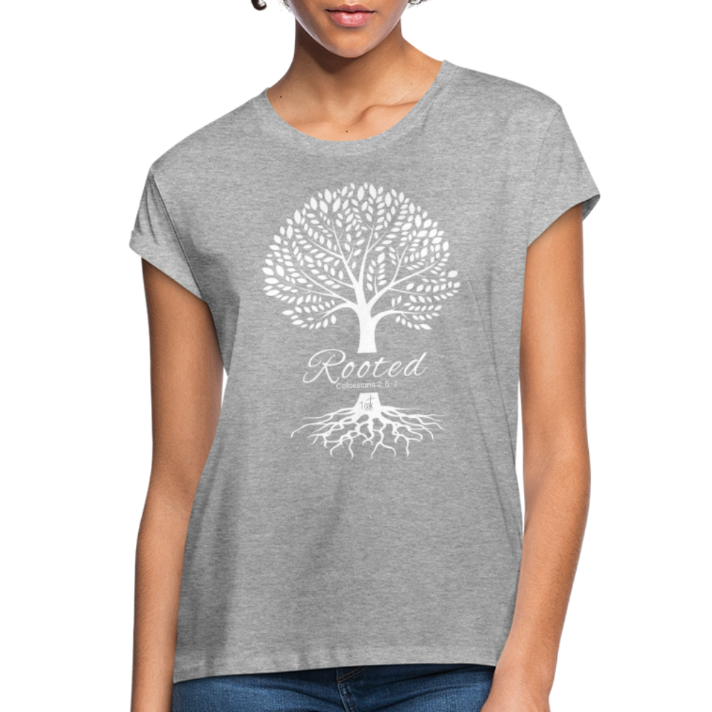 Rooted Women’s T-Shirt - heather grey