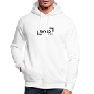 Saved by grace Unisex Organic Hoodie by Stanley & Stella - white