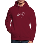 Saved by  grace Unisex Organic Hoodie by Stanley & Stella - burgundy