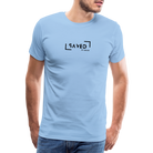 Saved by grace Men’s Premium T-Shirt - sky