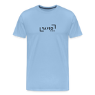 Saved by grace Men’s Premium T-Shirt - sky