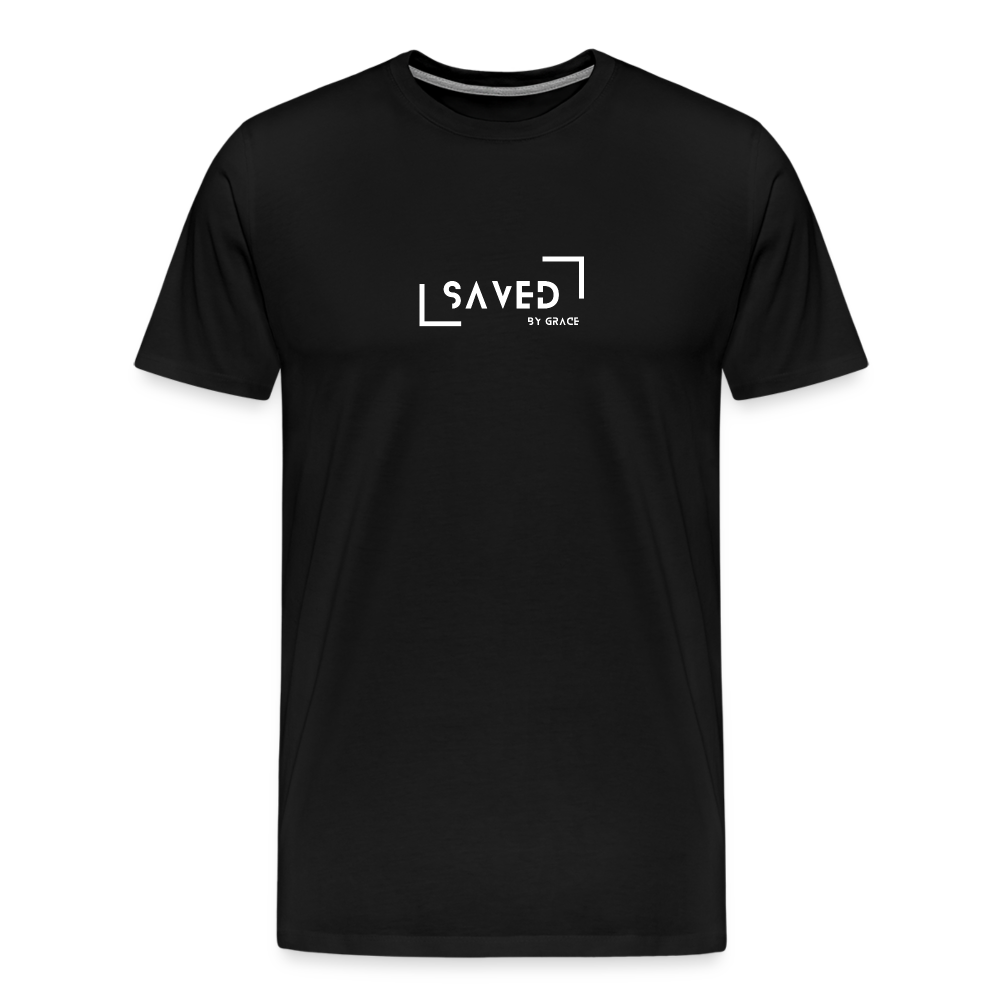 Saved by grace Men’s Premium T-Shirt - black