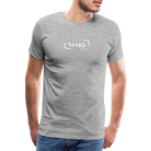 Saved by grace Men’s Premium T-Shirt - heather grey