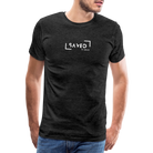 Saved by grace Men’s Premium T-Shirt - charcoal grey