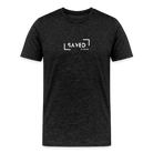 Saved by grace Men’s Premium T-Shirt - charcoal grey