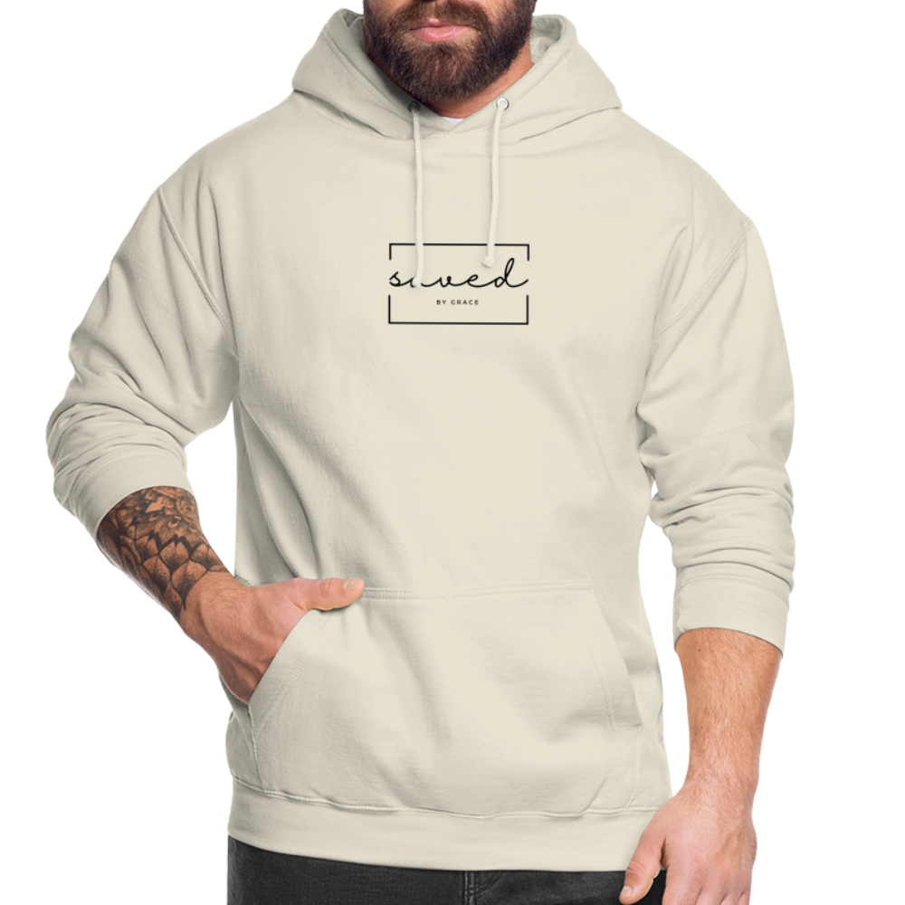 Saved by grace Unisex Hoodie - vanilla