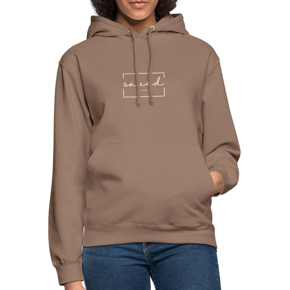 Saved by grace Unisex Hoodie - mocha