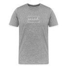 Saved by grace Men’s Premium T-Shirt - heather grey