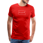 Saved by grace Men’s Premium T-Shirt - red