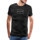 Saved by grace Men’s Premium T-Shirt - charcoal grey