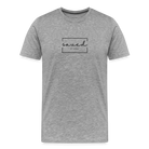 Saved by grace Men’s Premium T-Shirt - heather grey